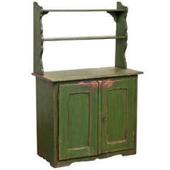 Antique Painted Pine Chiffonnier