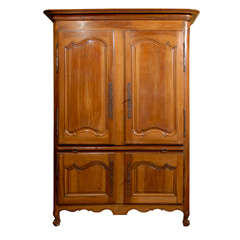 18th Century French Walnut Armoire