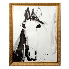 Horse Head Drawing by Jenna Snyder-Phillips
