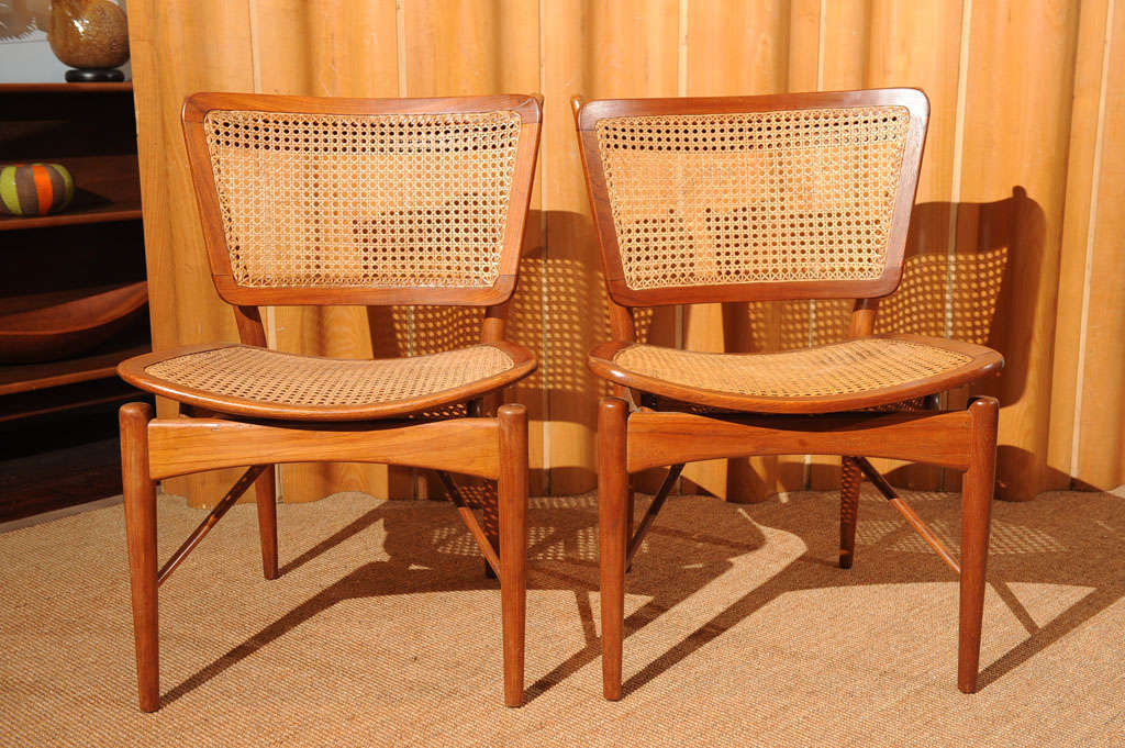 Walnut Finn Juhl Chairs