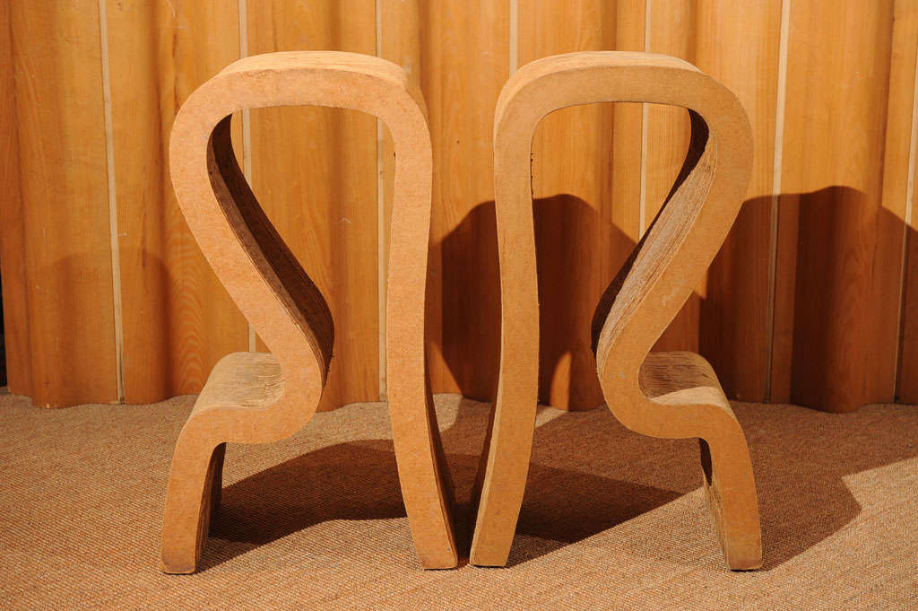 Frank Gehry Easy Edge Stools In Good Condition In San Francisco, CA