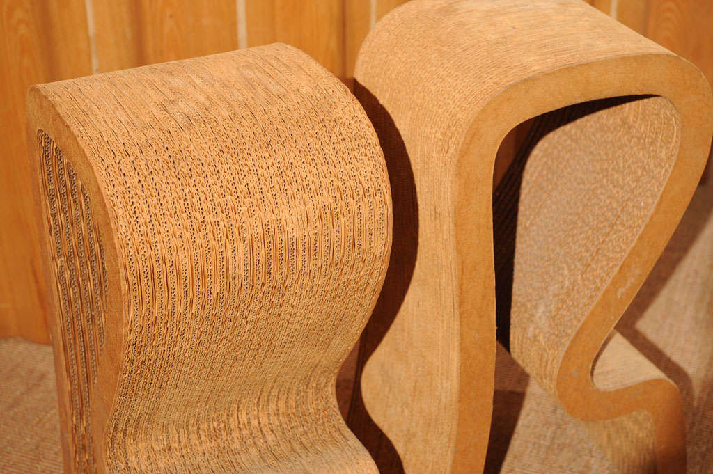 Frank Gehry Easy Edge Stools 3