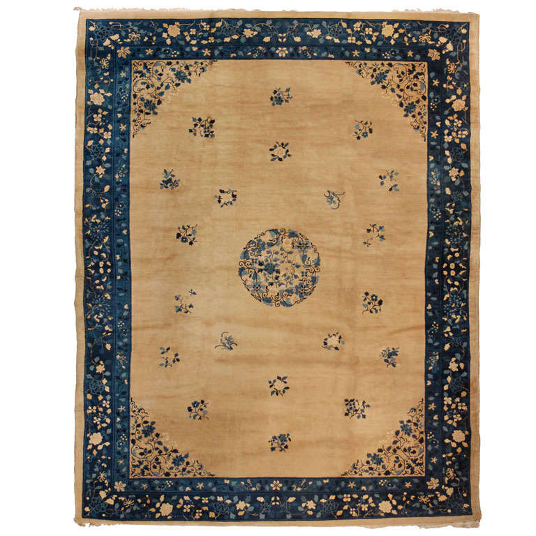 Antique Chinese Peking Rug Size 11
10 x 15
6