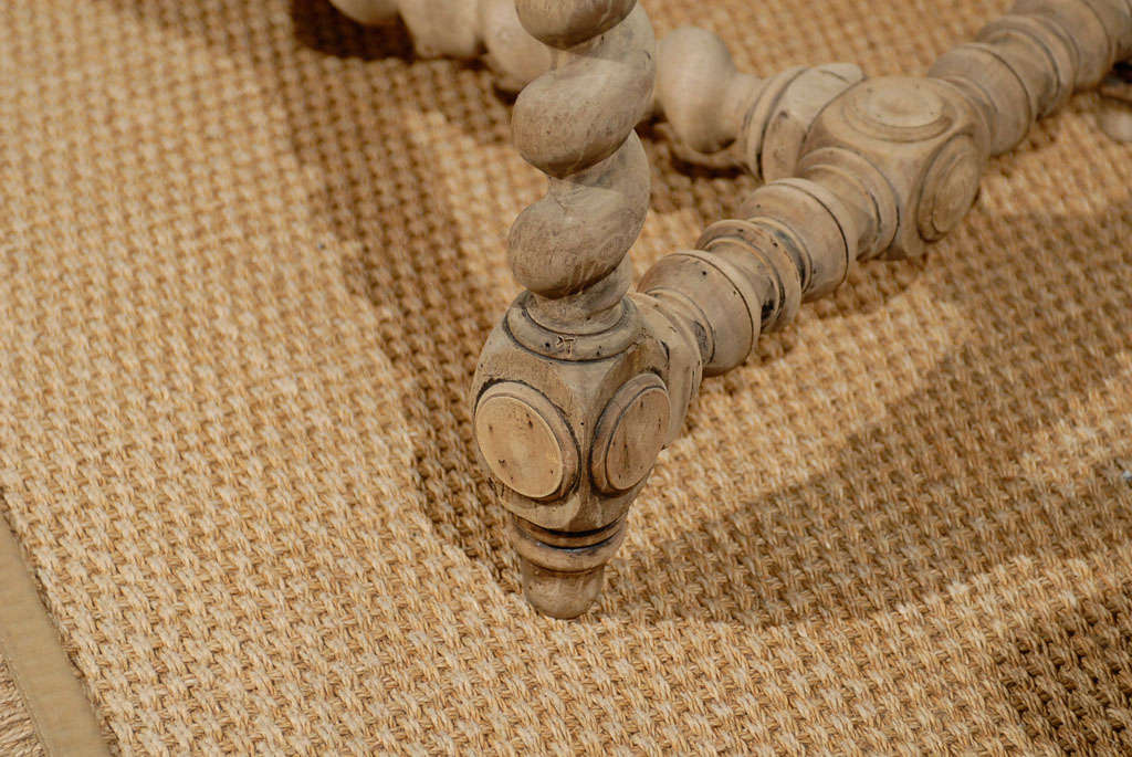 Walnut Barley Twist Table