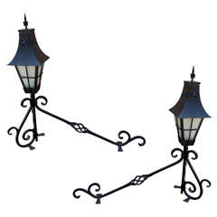 Outdoor Top of Wall  Mounted  Lanterns