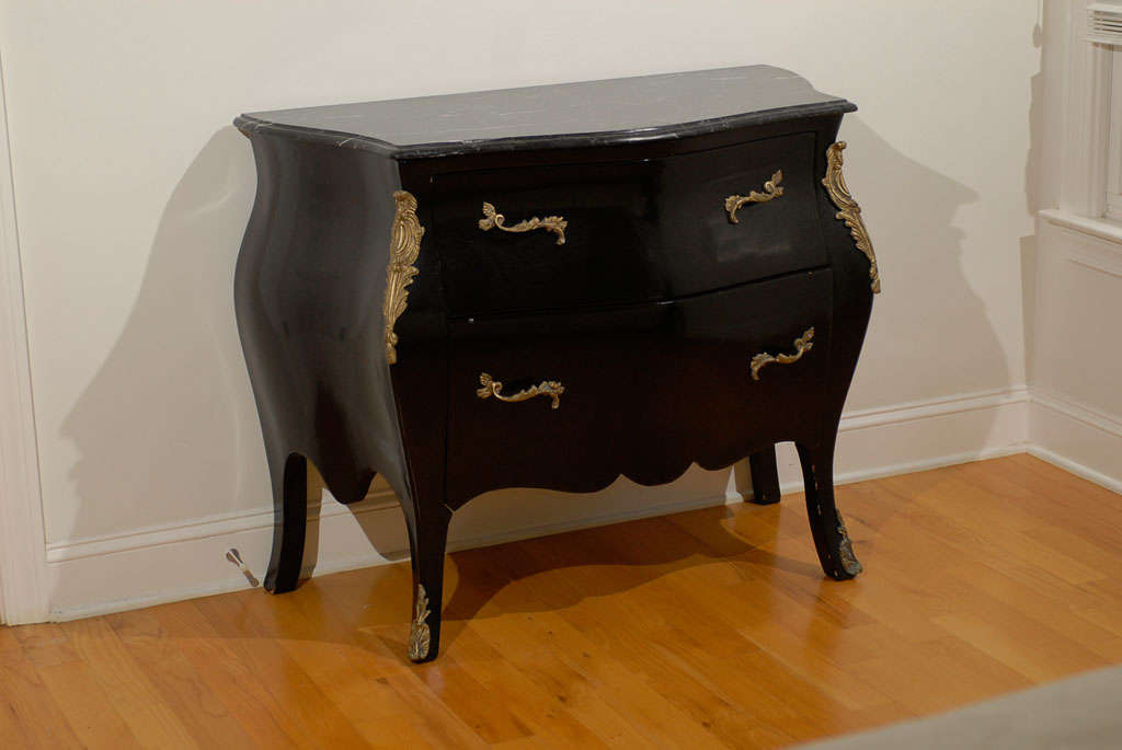 French Bow Front Chest of Drawers