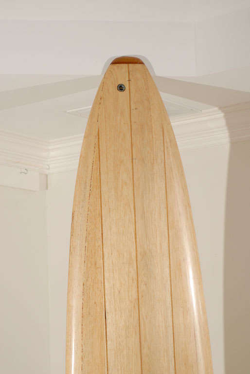 Ecuadorean Balsawood Surfboard by Andres Kozminski
