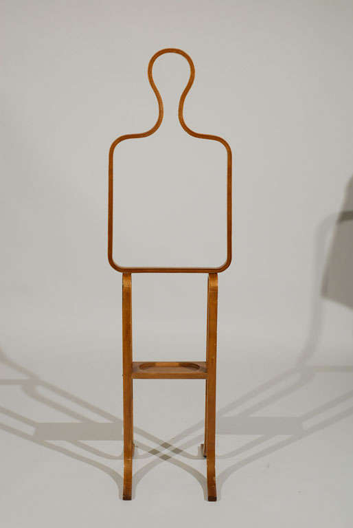 Mid-20th Century Unique Silhouette Valet and Coat Stand For Sale