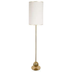 Brass Floor Lamp by AB Stilarmatur Tranas