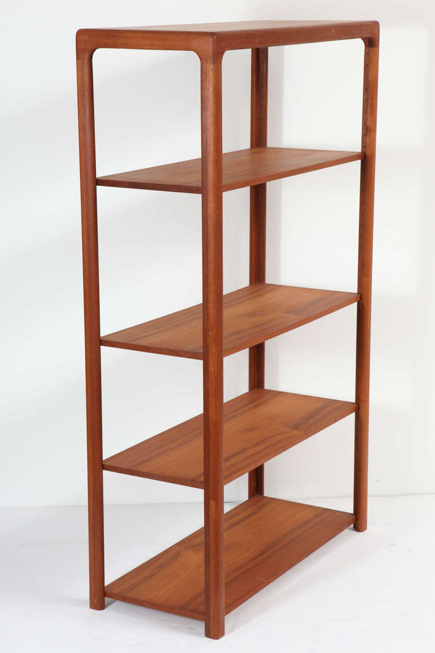 Danish Teak Open Bookcase 2