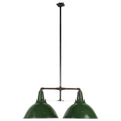 Double Enameled Industrial Light Fixture 7