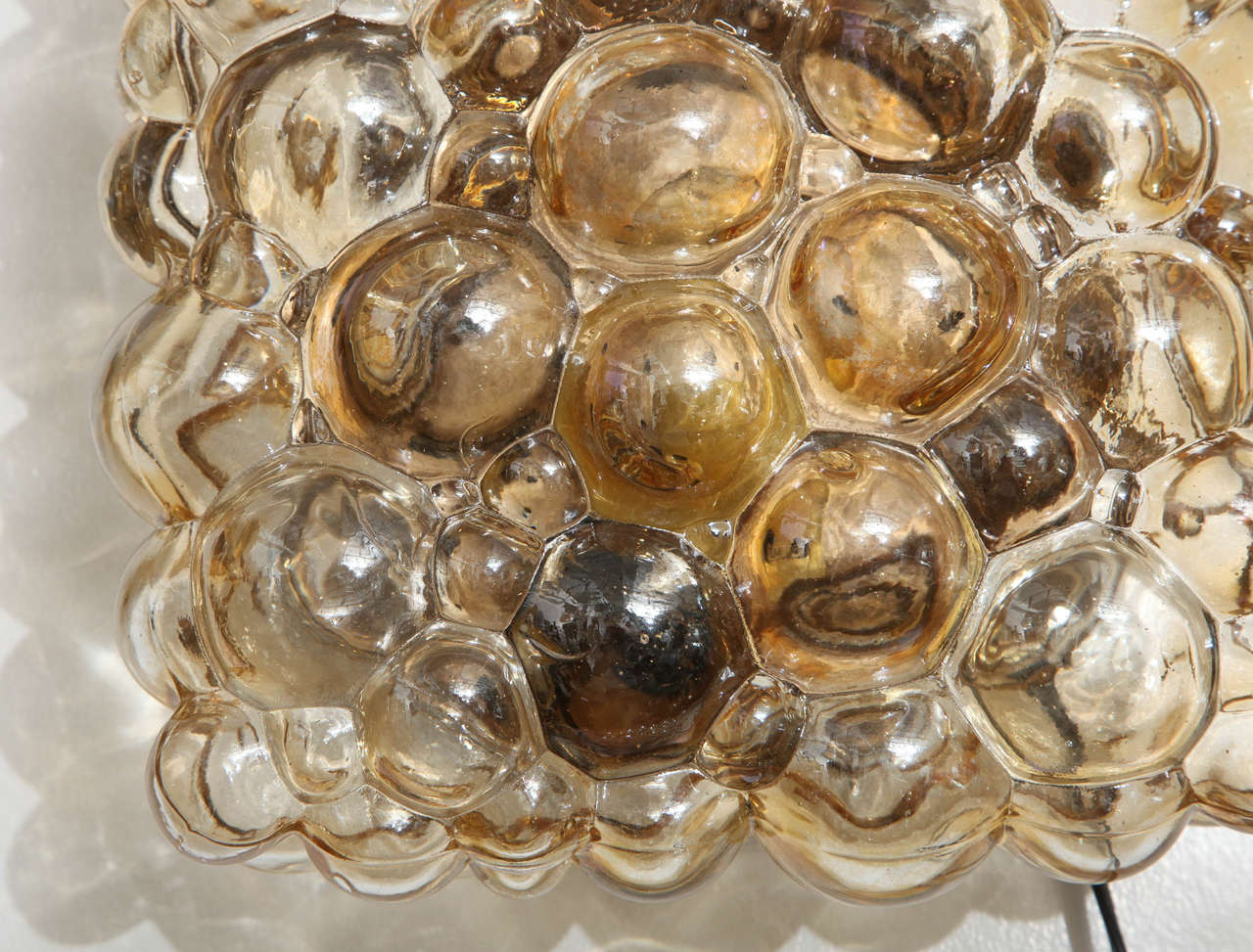 German Champagne Bubble Glass Sconces by Helena Tynell