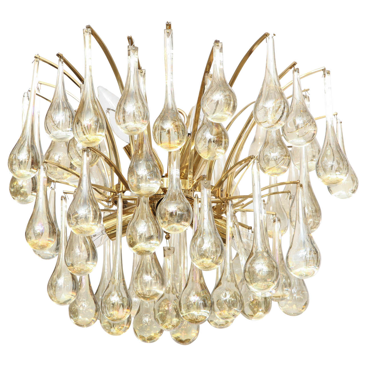 Venini Tear Drop Chandelier