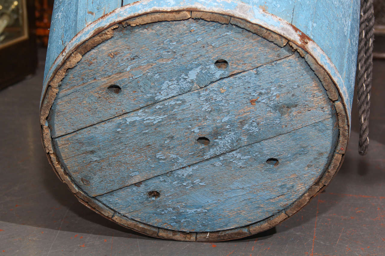 Oversize Wooden Container in Blue 5