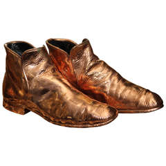 Vintage Copper Boots