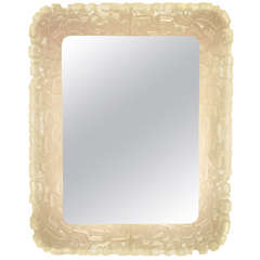 1960s Rare Italian Back-Lit Mirror 5