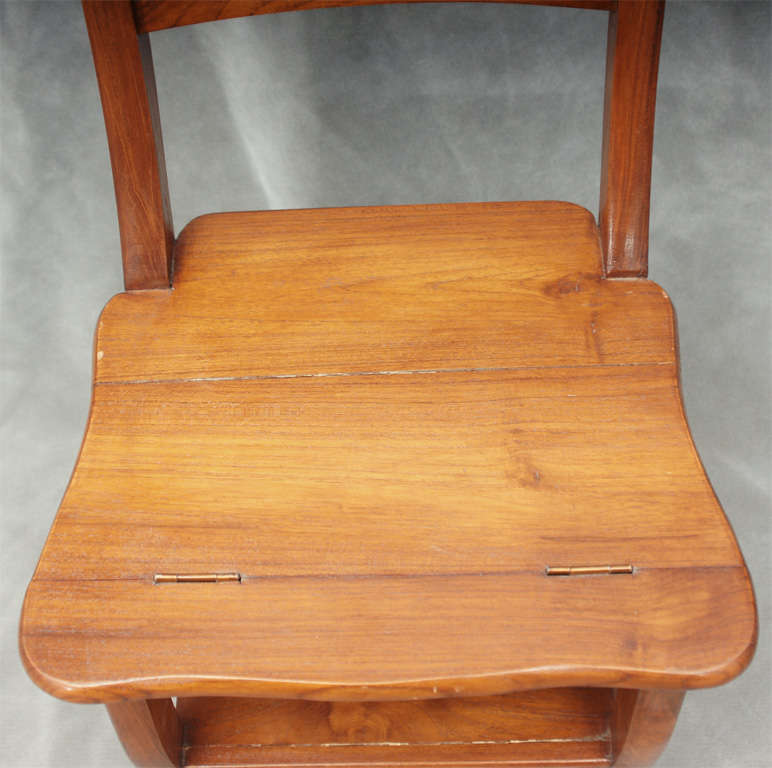 20th Century Step Stool Chair