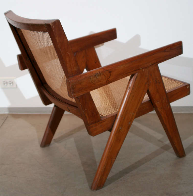 Pair of Arm Chairs by Pierre Jeanneret 1