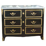 French Louis XV Style Commode Stamped Jansen