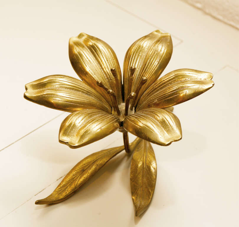 A Brass Lotus flower 1