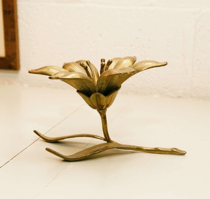 A Brass Lotus flower 4