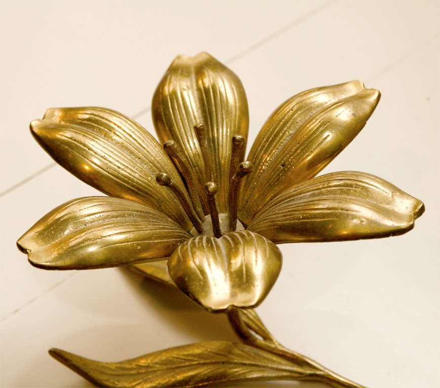 A Brass Lotus flower at 1stdibs