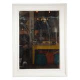 White Gesso Wall Mirror
