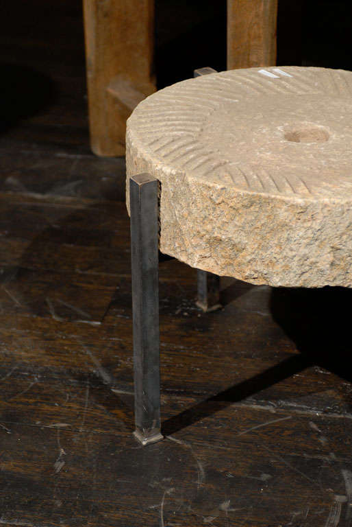 19th Century Millstone Table