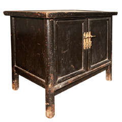 19th c Chinese 2 Door Cabinet