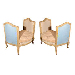 pair of Louis XV banquettes