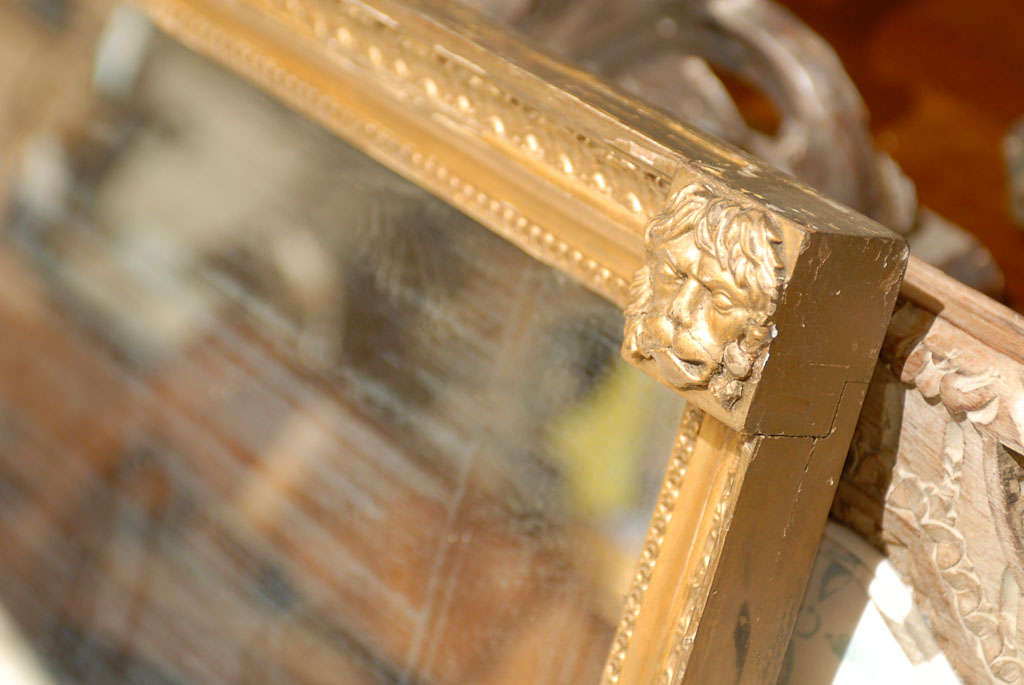 Regency Style Mirror with Lion's Heads, circa 1820 5