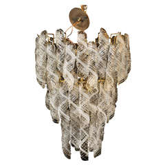 Monumental Mazzega Chandelier