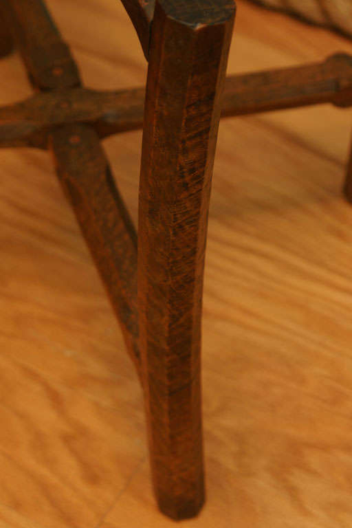 Oak and Brass Tray Table Attributed to Gordon Russell For Sale 1
