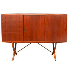 Cabinet on Stand by Hans Wegner