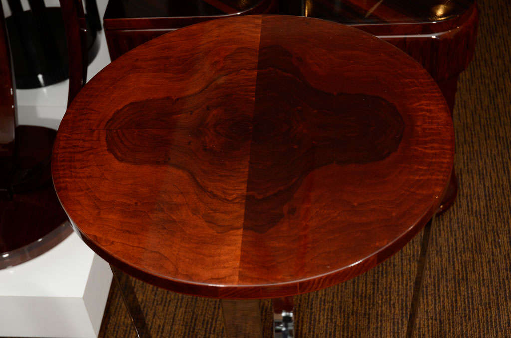 Art Deco Lamp Table In The Style Of Donald Deskey 1