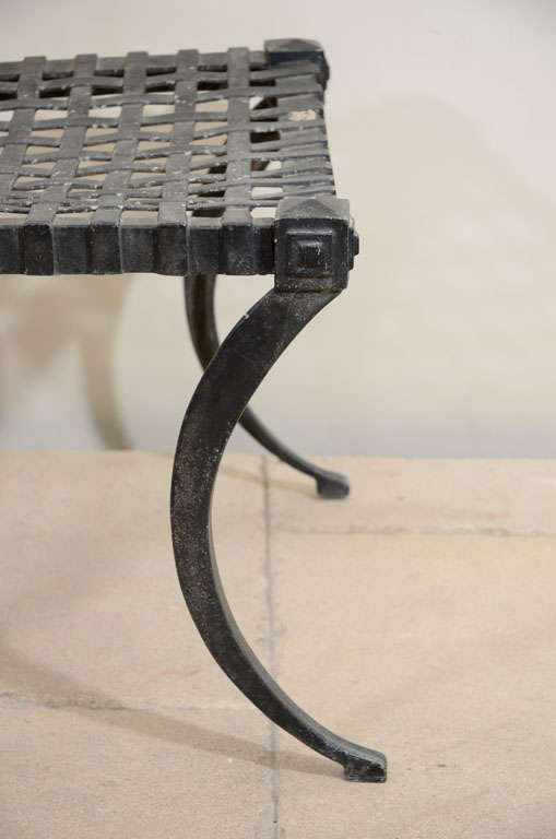A Faux Bronze Klismos Chair 2