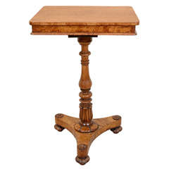 A William IV Burr Maple Reading Table