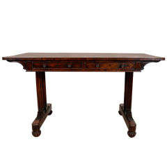 An English Regency Rosewood Sofa Table