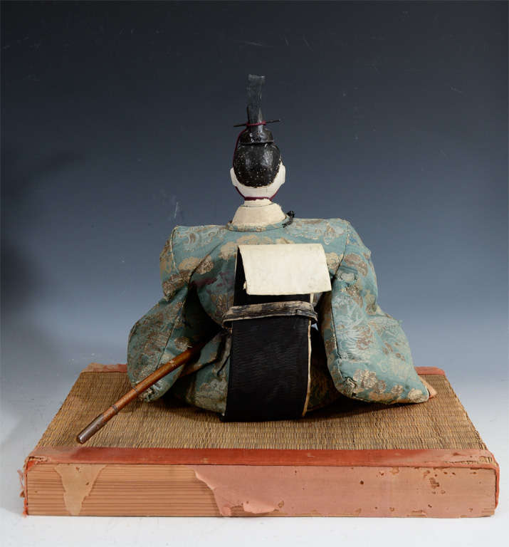 Antique Japanese Emperor and Empress Figures; Edo Period at 1stDibs