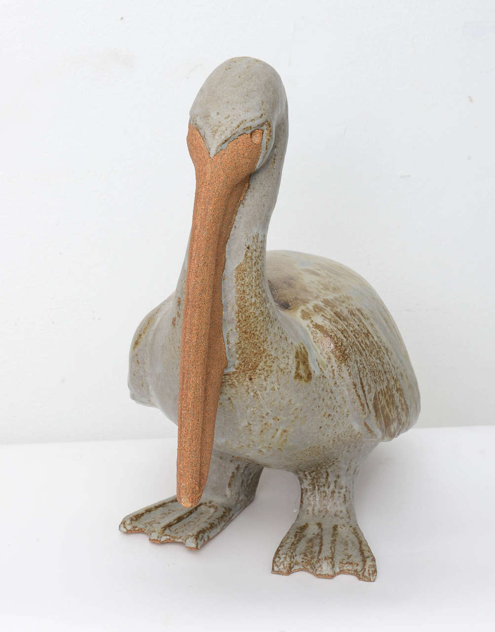 ceramic pelican statues