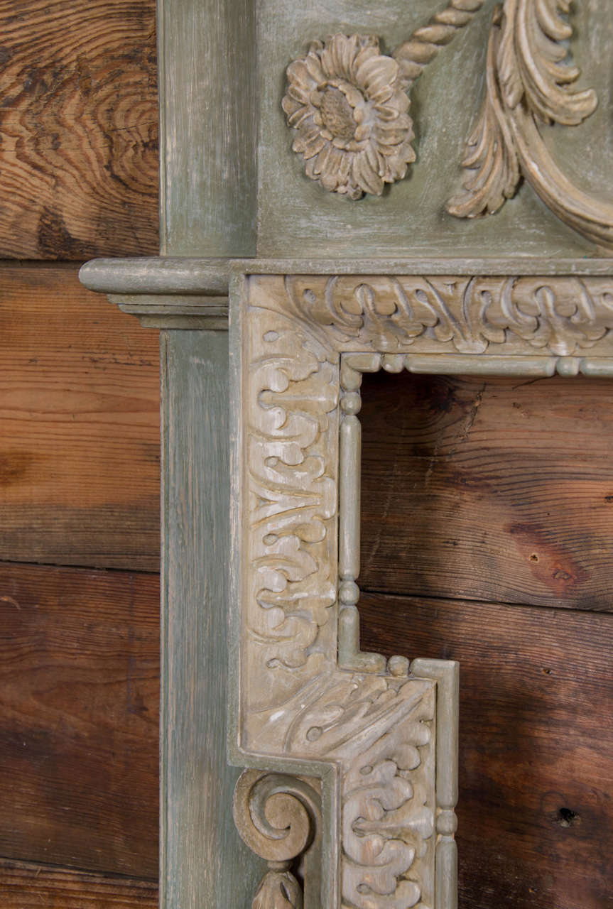 Georgian Style Carved Wooden Fire Surround 3