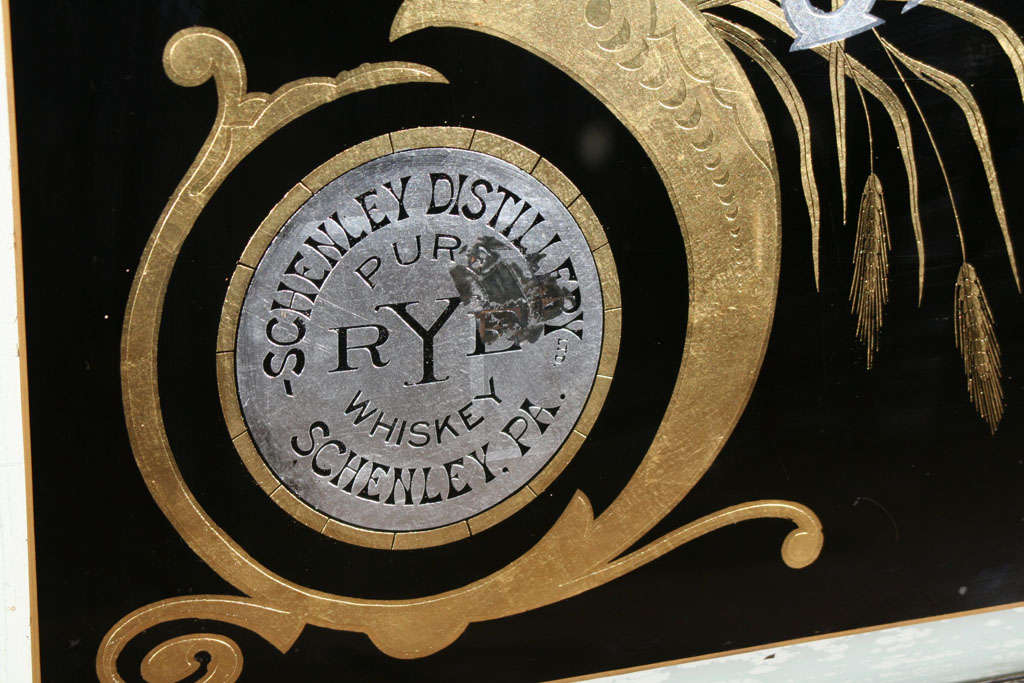 American Reverse Painted Sign 1