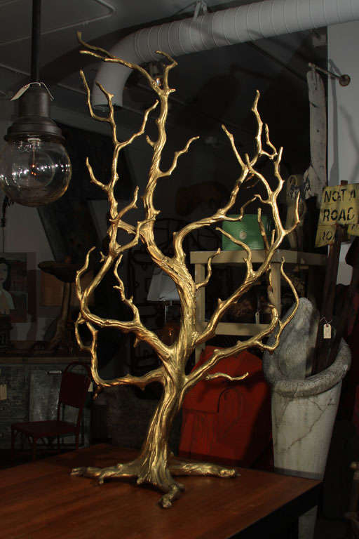 Majestic Cast Resin Tree at 1stDibs