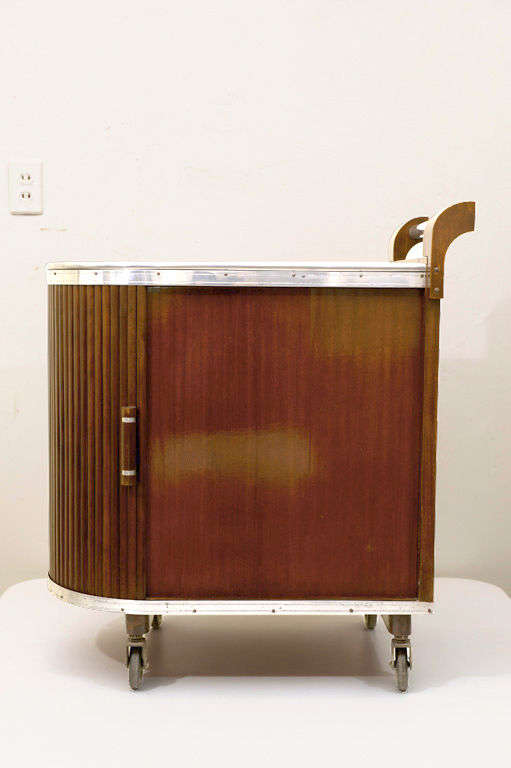 art deco bar cart vintage