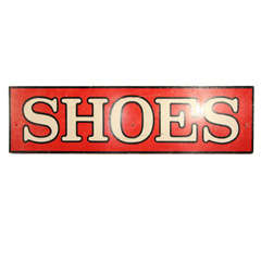 Big Bold Shoe Store Sign