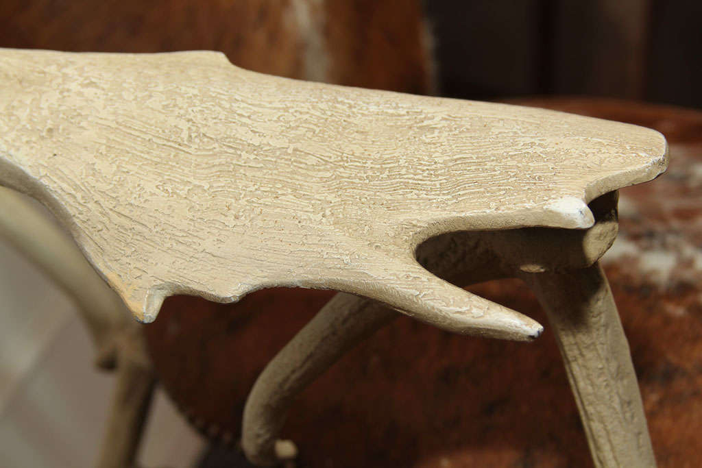 Cast Aluminum Antler Chair by Arthur Court 4