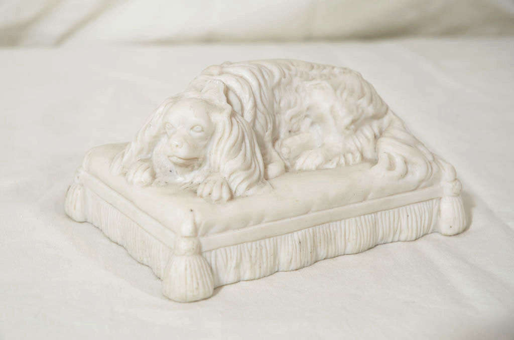King Charles Spaniel on a Cushion