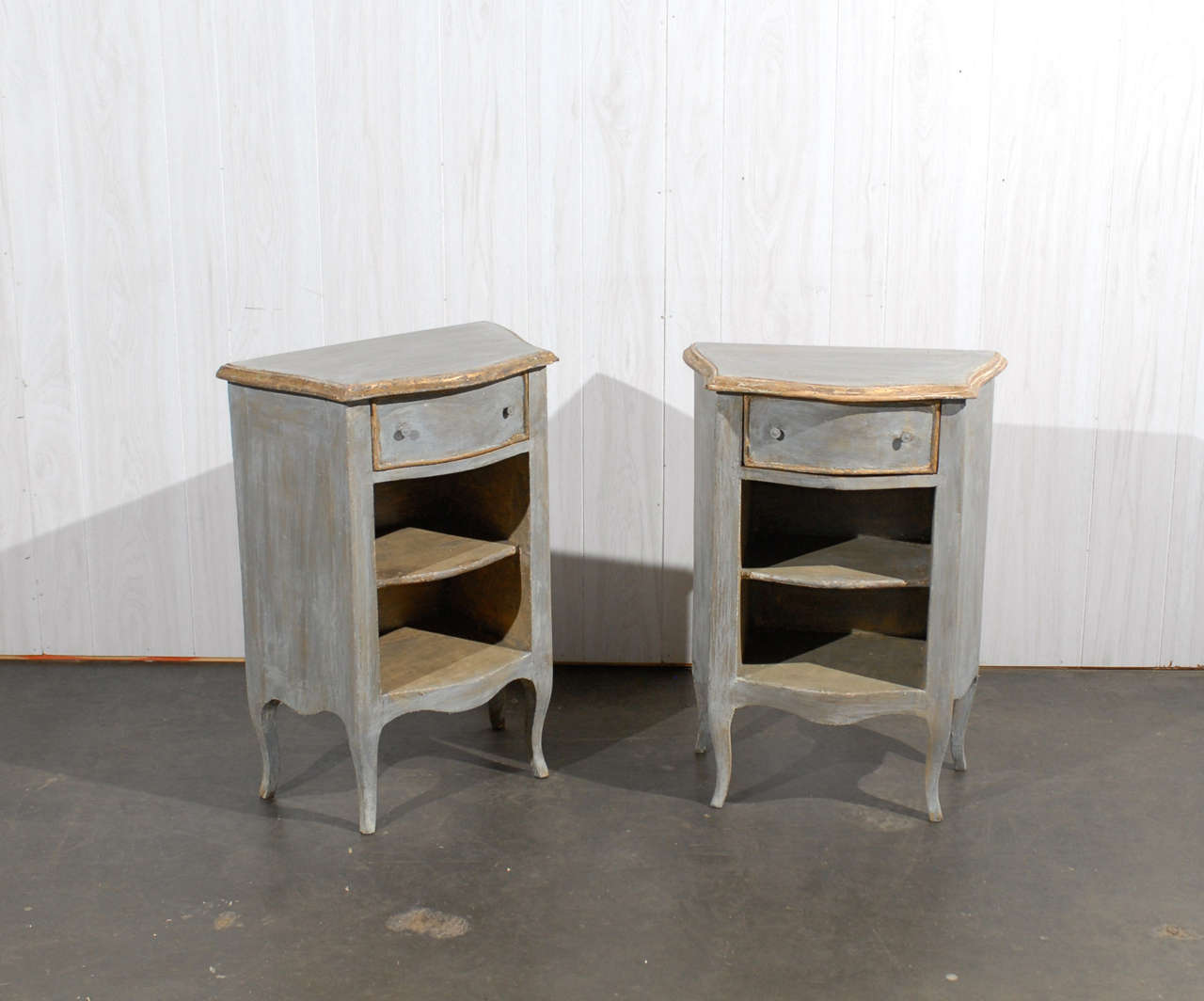 Pair of French Nightstand Chests