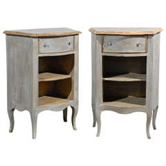 Pair of French Nightstand Chests