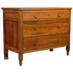 19th c. Italian Three Drawer Chest